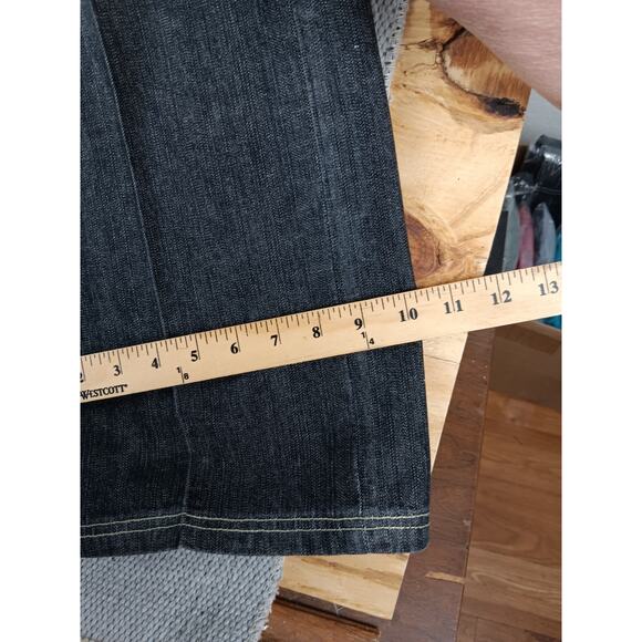 Phat Farm Jeans Vintage Men 36X33 Black Fade Baggy Wide Leg Hip Hop Skater Dream - Picture 14 of 15